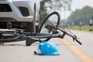 bicycle and pedestrian accident